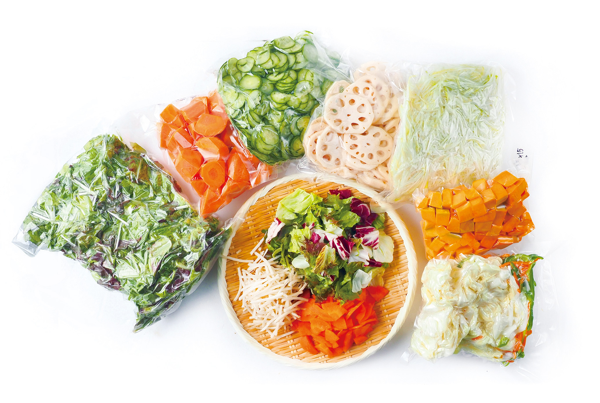 カット野菜だけで600種超! プレコが幅広いカット野菜を鮮度良くお届け