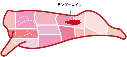 食肉の部位：テンダーロイン 業務用食肉卸｜株式会社プレコフーズ